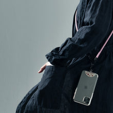 Load image into Gallery viewer, Baby pink 淺粉紅 -「金屬版」多用途電話繩連電話扣