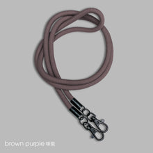 Load image into Gallery viewer, Brown purple 啡紫 -「金屬版」多用途電話繩連電話扣