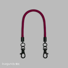 Load image into Gallery viewer, Burgundy 棗紅色 -「金屬版」多用途電話繩連電話扣