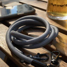 Load image into Gallery viewer, Rich Grey 好灰 -「金屬版」多用途電話繩連電話扣