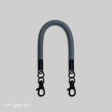 Load image into Gallery viewer, Rich Grey 好灰 -「金屬版」多用途電話繩連電話扣