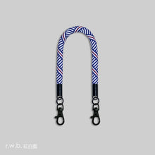 Load image into Gallery viewer, RWB 紅白藍 -「金屬版」多用途電話繩連電話扣