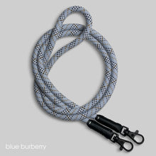 Load image into Gallery viewer, Blue burberry -「高級皮版」多用途電話繩連電話扣
