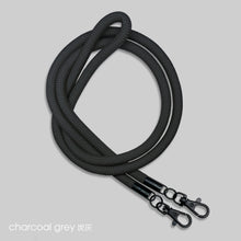 Load image into Gallery viewer, Charcoal grey 炭灰  -「金屬版」多用途電話繩連電話扣
