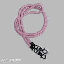 Load image into Gallery viewer, Baby pink 淺粉紅 -「金屬版」多用途電話繩連電話扣
