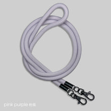 Load image into Gallery viewer, Pink purple 淡粉紫 -「金屬版」多用途電話繩連電話扣

